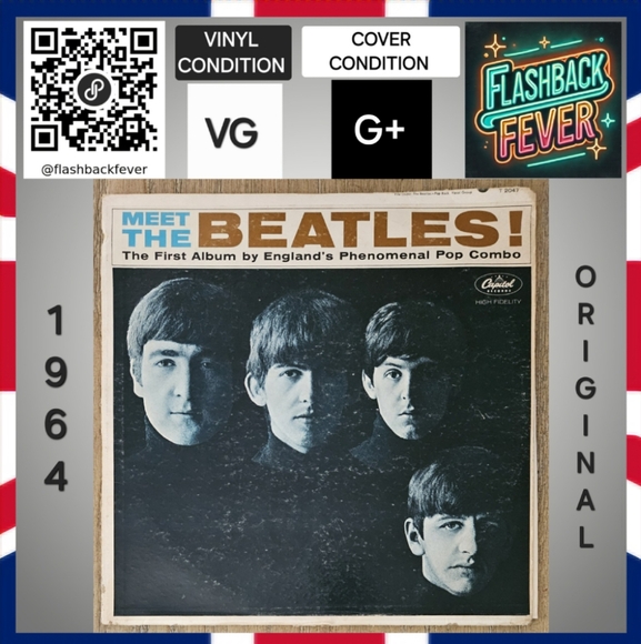 Capitol Records Other - MEET THE BEATLES•Capitol Records (#T 2047)Pinckneyvlle Pressing/Decca